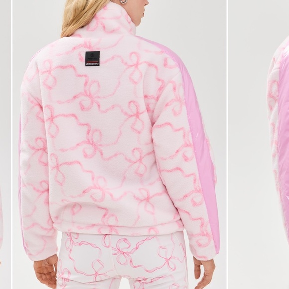 NWT Bogner FIRE+ICE x LoveShackFancy Ninetta 2 Jacket Hibiscus Medium RARE - Picture 5 of 8